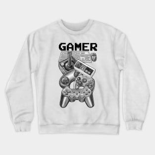 The Gamer , Lover game Crewneck Sweatshirt